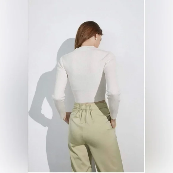 J.ING Business Essential Pistachio Trousers EUC Size XS - Picture 5 of 8